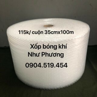 Xốp Hơi Bong Bóng 35cmx100m Xốp hơi