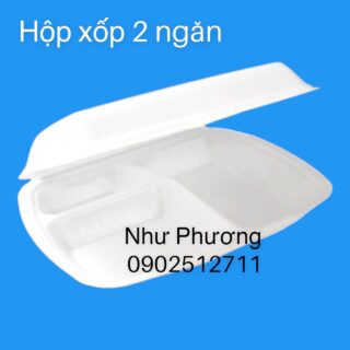 Hộp xốp 2 ngăn Hộp xốp