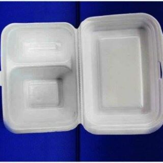 Hộp Xốp Đựng Cơm 2 Ngăn – combo 150 cái Hộp xốp