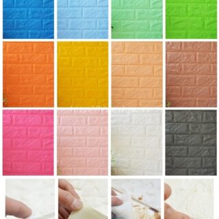 Mút xốp dán tường (mềm, cách âm, cách nhiệt) Xốp dán tường