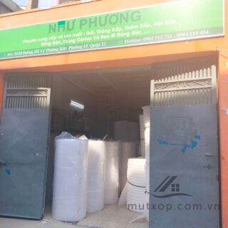 Mút xốp bong bóng chống sốc  khổ 1m4x100m Xốp hơi