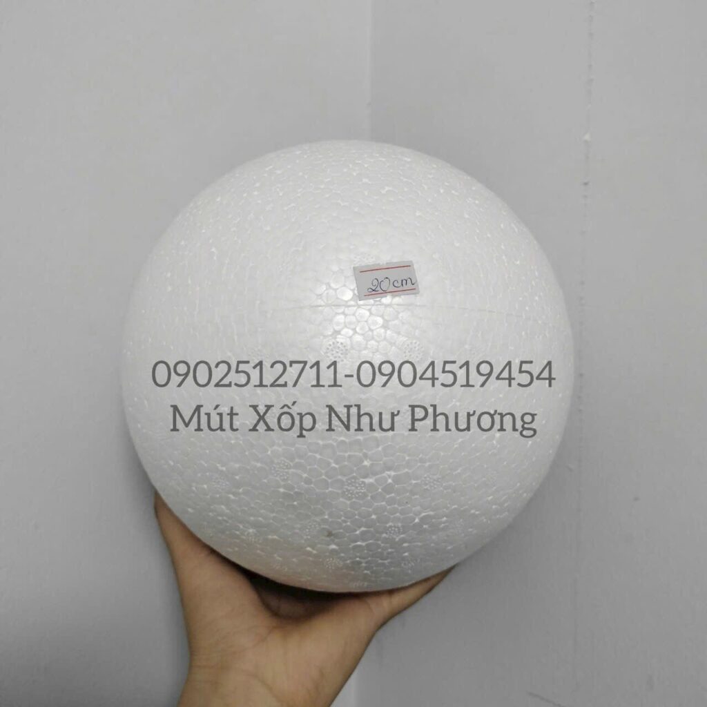 Quả cầu mút xốp, qua cau xop bong bong xop 1