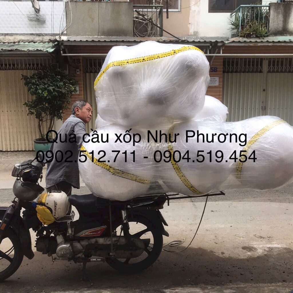 Quả cầu mút xốp, qua cau xop bong bong xop 10