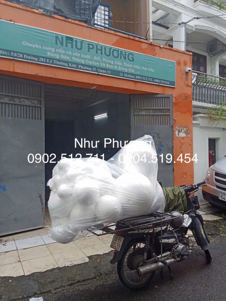 Quả cầu mút xốp, qua cau xop bong bong xop 12