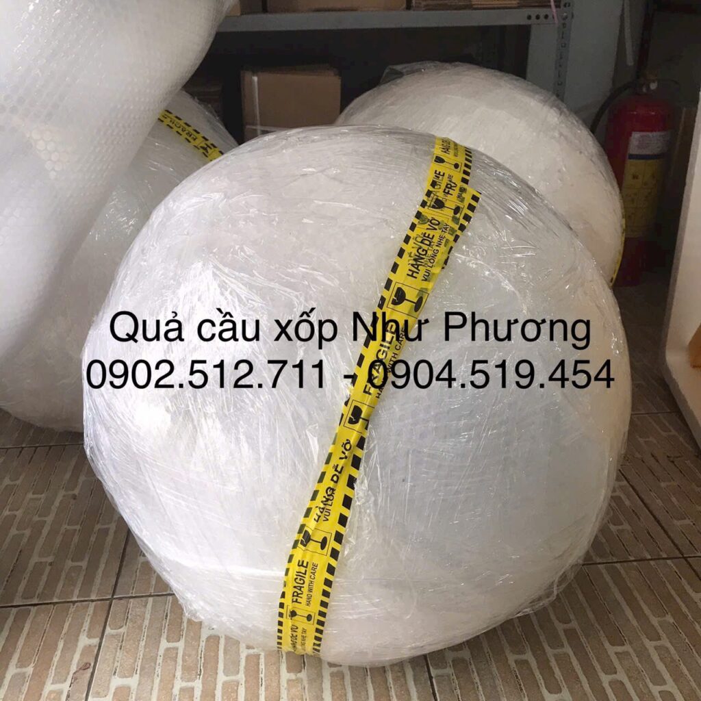 Quả cầu mút xốp, qua cau xop bong bong xop 7