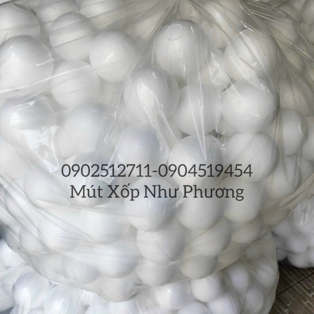 Quả cầu mút xốp, qua cau xop bong bong xop 8